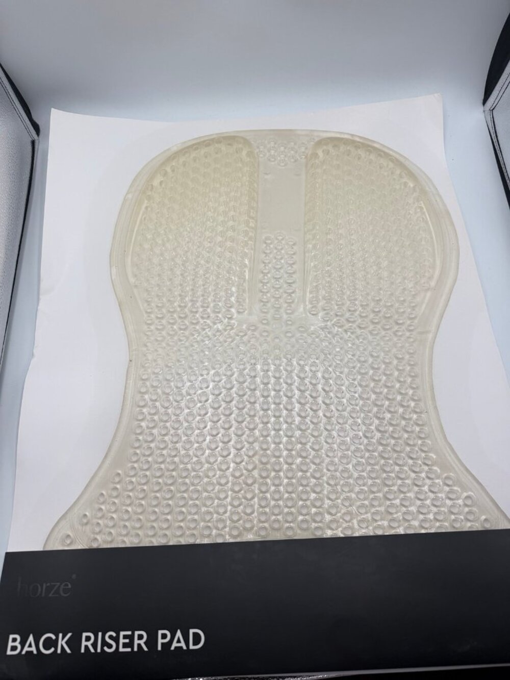 Horze Back Riser Gel Pad Clear Non-Slip Horse Saddle Pad